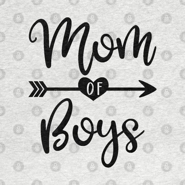 Mom of boys. Perfect present for mom mother dad father friend him or her by SerenityByAlex